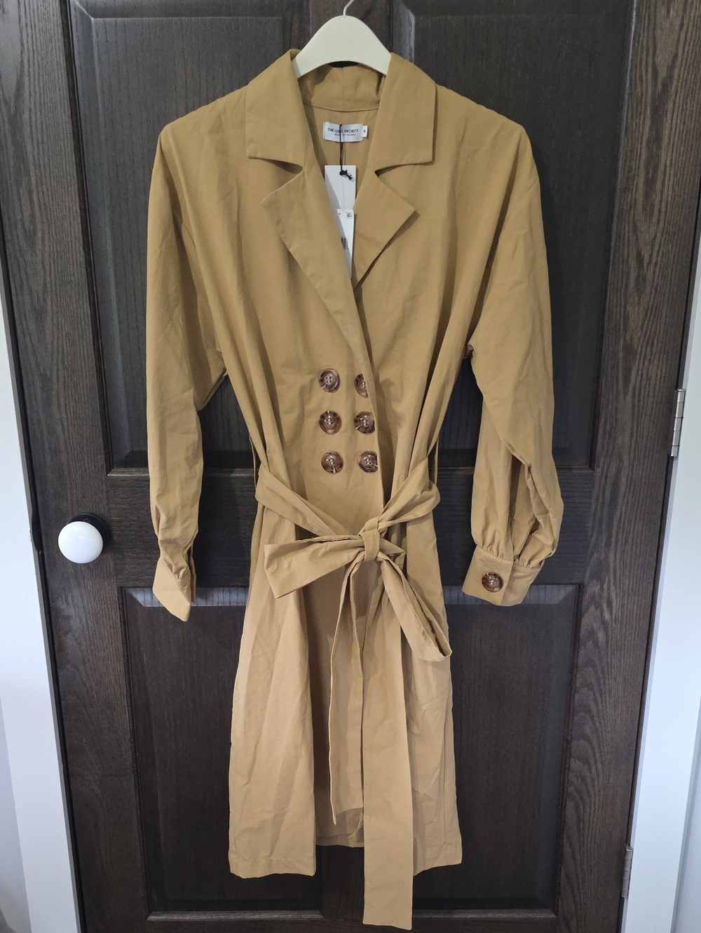 Guatape Trench Jacket In Camel ($285) NWT